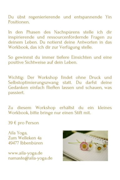 Yin Yoga 